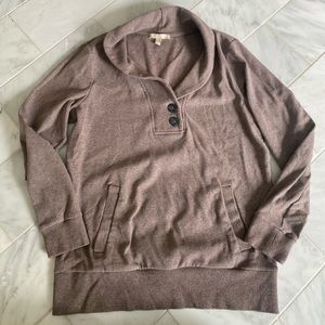 Banana republic cowl neck sweatshirt size M
